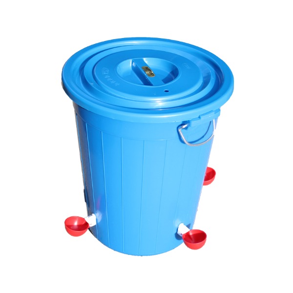 신형 컵 닙플 물통 55리터-닭 물통 급수기